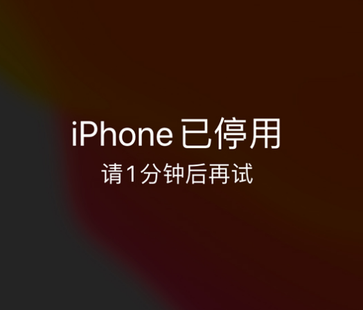 石首苹果手机维修分享:iPhone 显示“不可用”或“已停用”怎么办？还能保留数据吗？ 