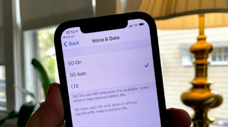 石首苹果手机维修分享iPhone 12如何打开或关闭5G网络 