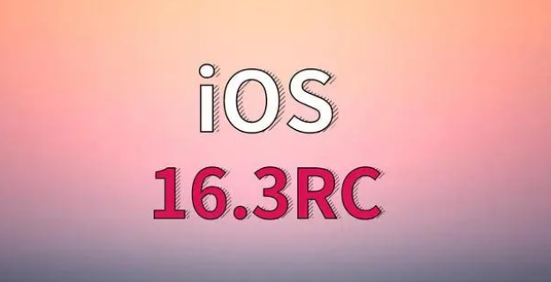 石首苹果手机维修分享iOS 16.3 RC版升级_iOS 16.3 RC版一键刷机教程 